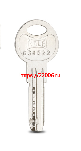 Цилиндровый Kale kilit (Кале килит) механизм 164 SN/90 (40+10+40) mm никель 5 кл. фото 4