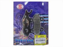 Колодки тормозные (диск) GY6 50,150cc (ушко справа) SEE