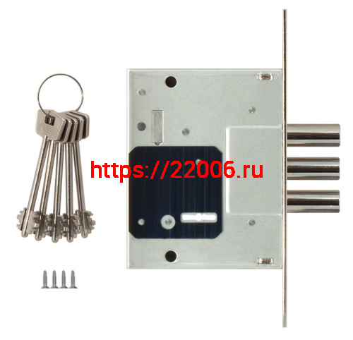 Замок Kale kilit (Кале килит) врезной сувальдный 257/L (тех. упаковка), 5 кл. (кл. 40 мм) фото 2