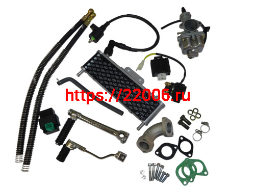 Двигатель 4т. 140 см3 YX-140 (1P56FMJ) (масл.охл.,МКПП4,все вверх,эл+кик) НИЖ.ЭЛ. для питб +РАДИАТОР фото 2 Двигатель 4т. 140 см3 YX-140 (1P56FMJ) (масл.охл.,МКПП4,все вверх,эл+кик) НИЖ.ЭЛ. для питб +РАДИАТОР фото 2