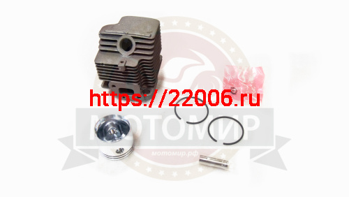 Цилиндр в сборе с поршнем Чемпион Т283 (242) с пальцем и кольцами