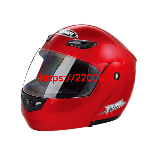 Мотошлем YM-920 красный (S)