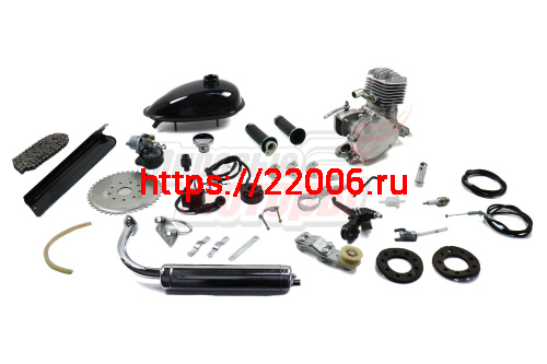 Двигатель Веломотор NR80 (КОМПЛЕКТ для установки)