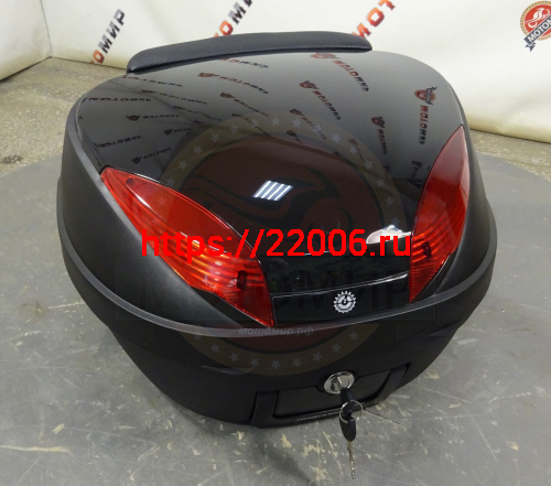 Кофр багажный мото задний CIGNA E-63 42л черный фото 2 Кофр багажный мото задний CIGNA E-63 42л черный фото 2