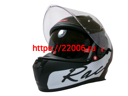 Шлем TVS RACING (Индия) STREET D/V DULL BLACK RED размер M, + пинлок в комплекте, очки фото 7 Шлем TVS RACING (Индия) STREET D/V DULL BLACK RED размер M, + пинлок в комплекте, очки фото 7