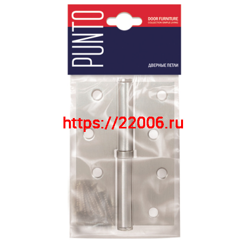 Петля Punto (Пунто) съемная IN4100SL-HD AB левая (113/HD-4) бронза ПОДВЕС фото 2