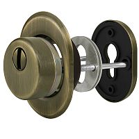 Броненакладка Fuaro (Фуаро) DEF.CRE/OV-set.9726 (DEF 9726) M6x90 врезная с чашкой AB-6 зелёная бронза