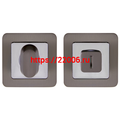 Ручка Punto (Пунто) поворотная BK6.K.QR52 (BK6 QR) GR/CP-23 графит/хром Ручка Punto (Пунто) поворотная BK6.K.QR52 (BK6 QR) GR/CP-23 графит/хром