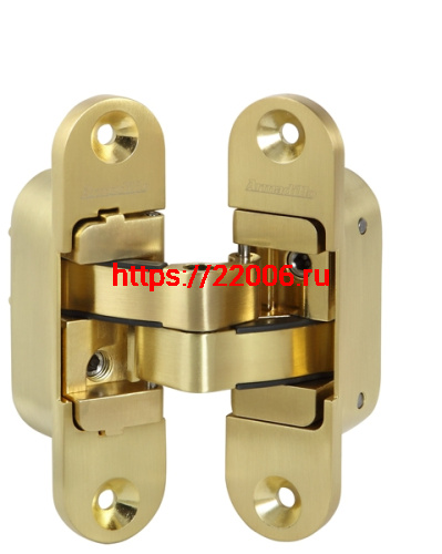 Петля Armadillo (Армадилло) скрытой установки U3D4200L SG левая (Architect 3D-ACH 40) мат. золото 40 кг Петля Armadillo (Армадилло) скрытой установки U3D4200L SG левая (Architect 3D-ACH 40) мат. золото 40 кг