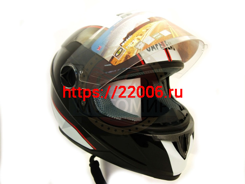 Шлем интеграл "Safelead" HF-122 черный Q162, размер M фото 2 Шлем интеграл "Safelead" HF-122 черный Q162, размер M фото 2