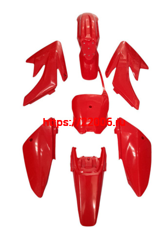 Пластик полный комплект KAYO 140/155 TTR125 new красный Пластик полный комплект KAYO 140/155 TTR125 new красный
