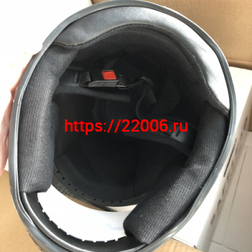 Шлем интеграл "Safelead" HF-110 NEW белый, черный размер L фото 4