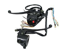 Переключатели руля в сборе с  рычагами CG125