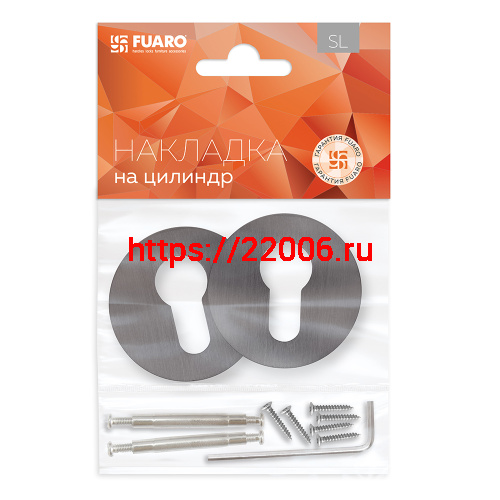 Накладка Fuaro (Фуаро) на цилиндр ET.R.SLR52 GR-23 графит фото 2 Накладка Fuaro (Фуаро) на цилиндр ET.R.SLR52 GR-23 графит фото 2