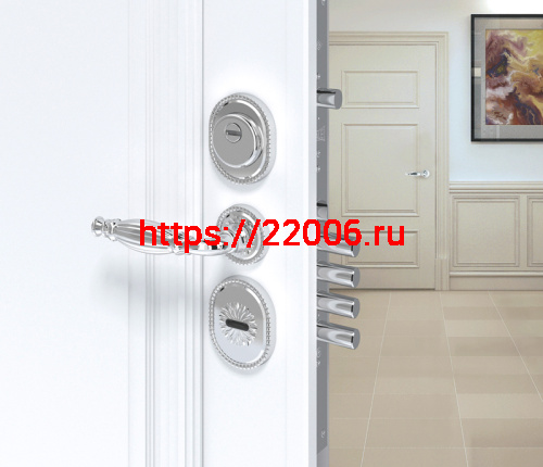 Ручка Armadillo (Армадилло) раздельная Bella CL2 СP-8 Хром фото 2