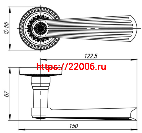 Ручка Armadillo (Армадилло) раздельная Romeo CL3-AS-9 Античное серебро фото 3 Ручка Armadillo (Армадилло) раздельная Romeo CL3-AS-9 Античное серебро фото 3