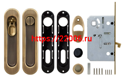 Набор Armadillo (Армадилло) для раздвижных дверей SH.LD152.KIT011-BK (SH011-BK) WAB-11 матовая бронза фото 2 Набор Armadillo (Армадилло) для раздвижных дверей SH.LD152.KIT011-BK (SH011-BK) WAB-11 матовая бронза фото 2