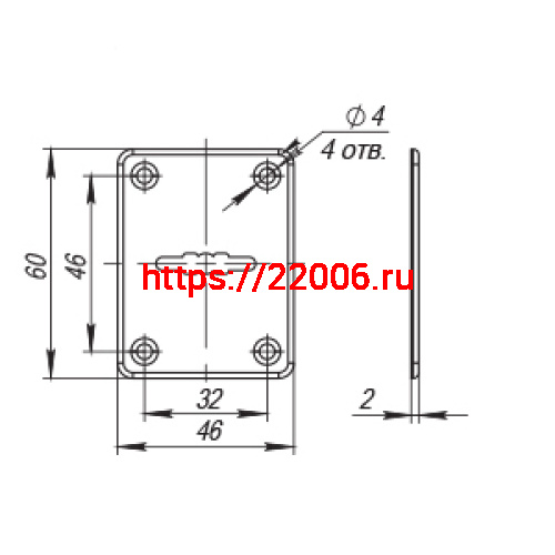 Декоративная Punto (Пунто) накладка ESC081/0-SS (нержавейка) на сув. замок без шторки (1 шт.) тех.упак. фото 2 Декоративная Punto (Пунто) накладка ESC081/0-SS (нержавейка) на сув. замок без шторки (1 шт.) тех.упак. фото 2