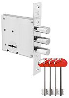 Замок Fuaro (Фуаро) врезной сувальдный MDV10/S-60.00.3R14 4key