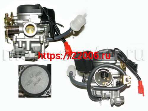 Карбюратор KEIHIN 139QMB 80cc/100cc (d-18мм) (30) Карбюратор KEIHIN 139QMB 80cc/100cc (d-18мм) (30)