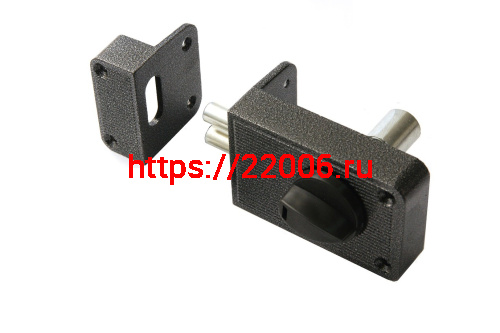 Замок Zenit (Зенит) накладной ЗН2-3 (серебро) Замок Zenit (Зенит) накладной ЗН2-3 (серебро)