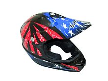 Мотошлем SAFEBET HF-115 (cross kids) black Q183 (M)