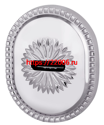 Декоративная накладка Armadillo (Армадилло) на сувальдный замок PS-DEC CL (ATC Protector 1) СР Хром