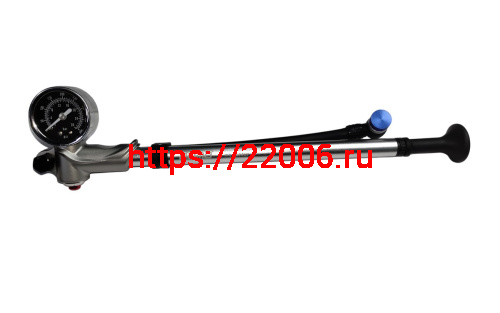 Насос BM-1506 с манометром для подкачки вилок и амортизаторов до 28 bar/400 psi