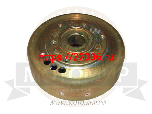 Маховик Тайга М4 под маленькую шпонку коленвала Дукати