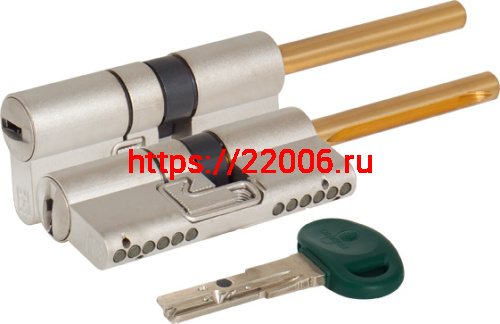 Цилиндровый механизм Mottura (Моттура) под вертушку (дл. шток) C31P313101C5 (62 мм/26+10+26), МАТ.НИКЕЛЬ Цилиндровый механизм Mottura (Моттура) под вертушку (дл. шток) C31P313101C5 (62 мм/26+10+26), МАТ.НИКЕЛЬ