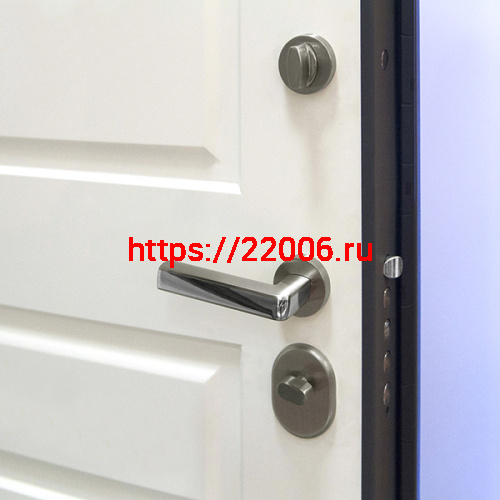 Ручка Armadillo (Армадилло) поворотная BK6.R.URB52 (WC-BOLT BK6/URB) SN-3 матовый никель фото 4