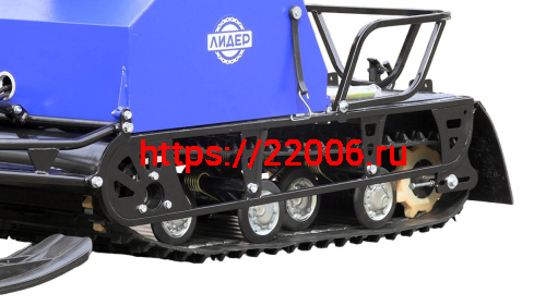 Мотобуксировщик компактный ЛИДЕР-СИГМА-2, 8+ л.с., с лыжным модулем, ВАРИАТОР TAV2-40 фото 4