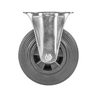 Опора Ajax (Аякс) колесная прямоходная с площадкой WL/BN-125R/110 kg резина