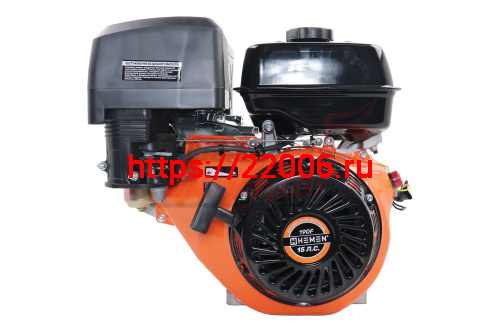 Двигатель HEMEN 15,0 л.с. 190F (420 см3) вал 25 мм Двигатель HEMEN 15,0 л.с. 190F (420 см3) вал 25 мм