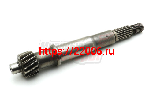 Вал заднего колеса с шестерней (первичный) FT150T(1417) Вал заднего колеса с шестерней (первичный) FT150T(1417)