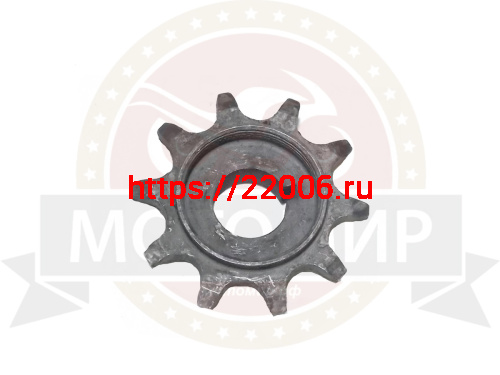 Звезда 10 зуб. ведущая шпонка 2.5мм "Газуля" F50/72/80 фото 2