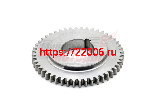 Шестерня балансировочного вала 178F (d26,D75,48 зубов,хром) Шестерня балансировочного вала 178F (d26,D75,48 зубов,хром)