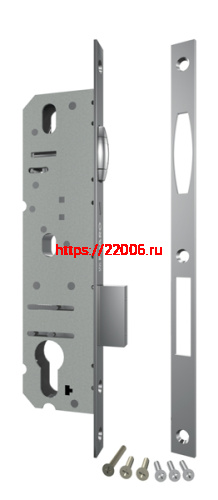 Корпус Fuaro (Фуаро) узкопрофильного замка с роликовой защёлкой 5116-30 CP (хром)