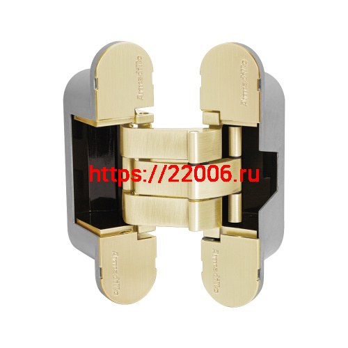 Петля Armadillo (Армадилло) скрытой установки U3D8000.VPG SG мат. золото TECH Петля Armadillo (Армадилло) скрытой установки U3D8000.VPG SG мат. золото TECH