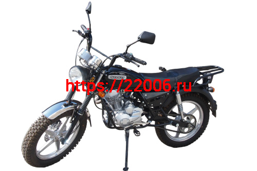 Мотоцикл СКАУТ-6, 200 куб.см., колеса 18", с ПТС