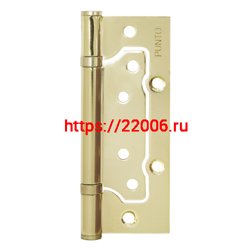 Петля Punto (Пунто) универсальная без врезки IN5200W PB (200-2B 125x2,5) латунь Петля Punto (Пунто) универсальная без врезки IN5200W PB (200-2B 125x2,5) латунь