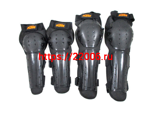 Наколенники и налокотники комплект КТМ Наколенники и налокотники комплект КТМ