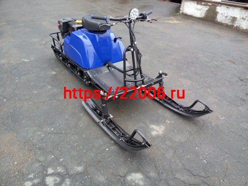 Мотобуксировщик с лыжным модулем 15 л.с., С РЕВЕРСОМ ЛИДЕР-3-4Т-15АП LONG (4 тележки), Ижтехмаш фото 2