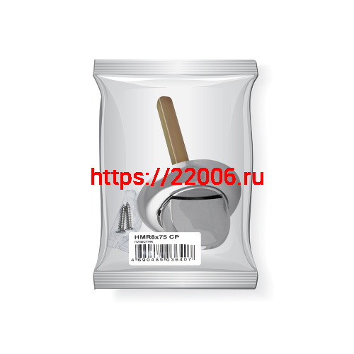 Ручка Fuaro (Фуаро) поворотная BKW8x50.R.HMR54 PLASTIC (HMR8x50) CP хром фото 2 Ручка Fuaro (Фуаро) поворотная BKW8x50.R.HMR54 PLASTIC (HMR8x50) CP хром фото 2