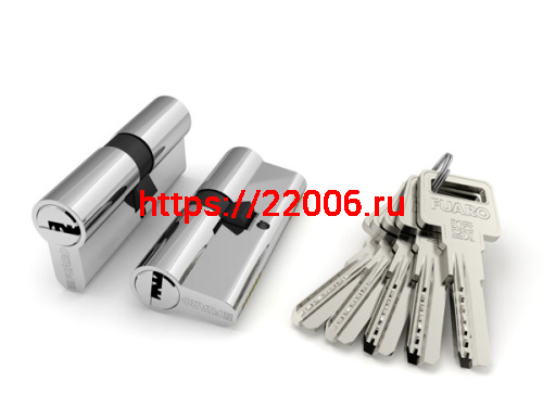 Цилиндровый Fuaro (Фуаро) механизм (R600/60) R6000Key60(25+10+25) CP хром 5Key