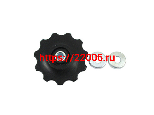 Колесо заднего суппорта, черное, 11 зубов 3132610-1N Колесо заднего суппорта, черное, 11 зубов 3132610-1N