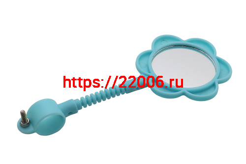 Зеркало Вело "РОМАШКА" на гибкой ножке (1 шт.) (РАЗНЫЕ ЦВЕТА) фото 3 Зеркало Вело "РОМАШКА" на гибкой ножке (1 шт.) (РАЗНЫЕ ЦВЕТА) фото 3