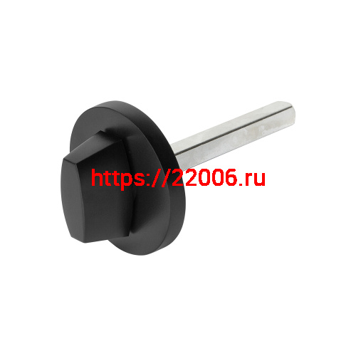 Ручка Fuaro (Фуаро) поворотная BKW8x75.R.RLR52 BL-24 черный Ручка Fuaro (Фуаро) поворотная BKW8x75.R.RLR52 BL-24 черный