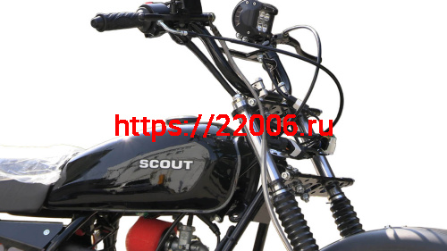 Мотоцикл СКАУТ-8 Стриж, 90 куб.см., механика фото 6