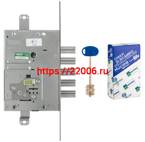 Замок Mottura (Моттура) врезной сувальдный 52.J525M-D MyKey (правый), ключ 40 мм, без накл. фото 2 Замок Mottura (Моттура) врезной сувальдный 52.J525M-D MyKey (правый), ключ 40 мм, без накл. фото 2